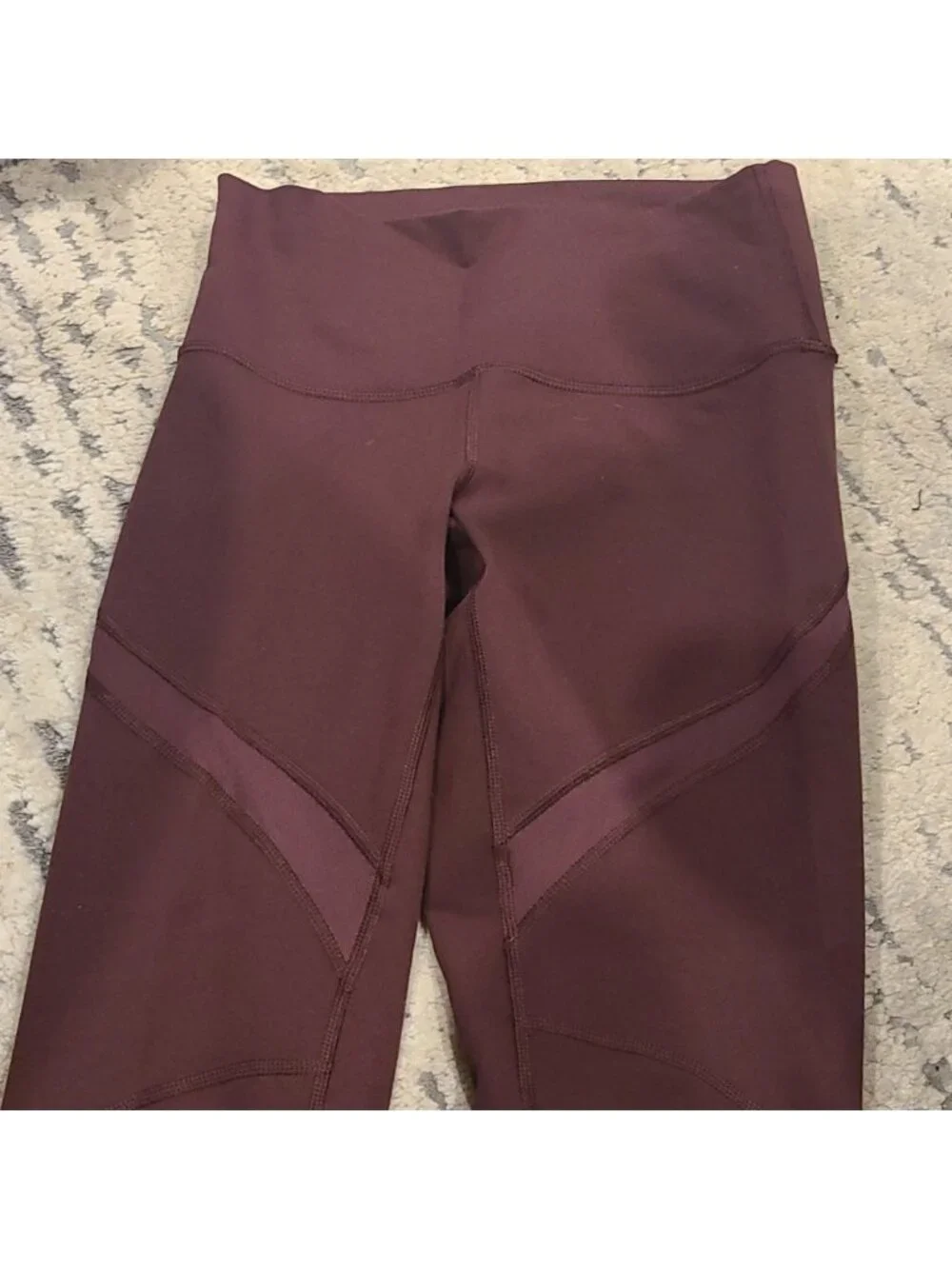 Lululemon High Times Pant (Wrap Mesh) Bordeaux Drama